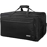 ITHWIU Speaker Carrying Bag with Thickened Sponge for Compact 15" Speaker Cabinets; Heavy-Duty Fits QSC K15, Yamaha DXR15 and more (IT-TOTE15), Black
