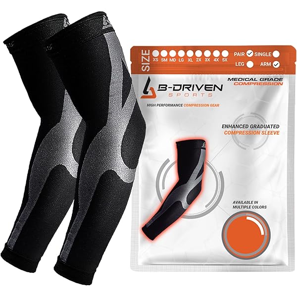 Amazon.com : 2XU MCS Elite Compression Arm Guard, Black/Gold