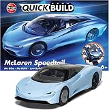 Airfix McLaren Speedtail Blue Car Kit No Glue 6+