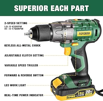 TECCPO PPM-BHD3 Power Drills product image 5