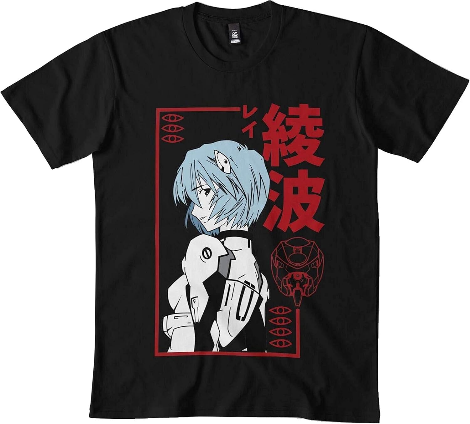 rei ayanami t shirt bershka