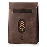 Trusador Venice Trifold Wallet - Full Grain Leather, RFID Blocking, With Coin Pocket