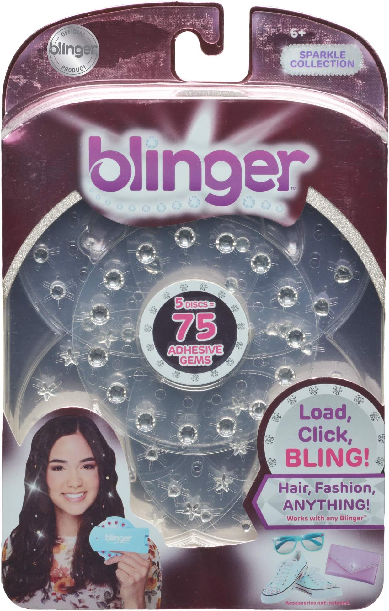 Blinger Refill Pack - 75 clear gems