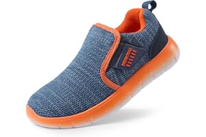 DREAM PAIRS Boys Girls Shoes Kids Slip on EZ-Ons Tennis Running Athletic Sports Sneakers