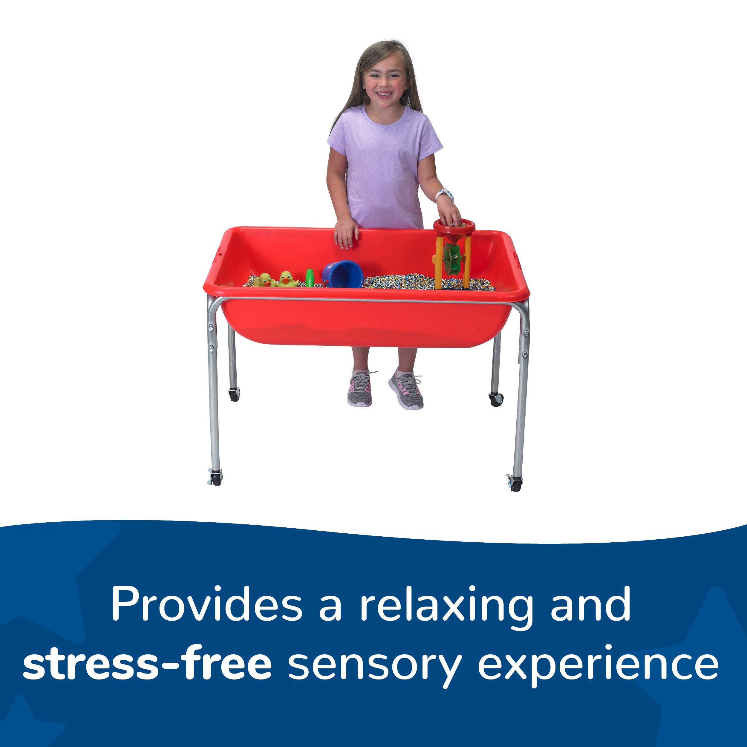 Children's Factory 24" Large Sensory Table, Preschool/Homeschool