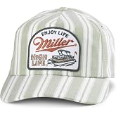 AMERICAN NEEDLE Miller High Life Beer Patch Unisex Adjustable Snapback Baseball Hat