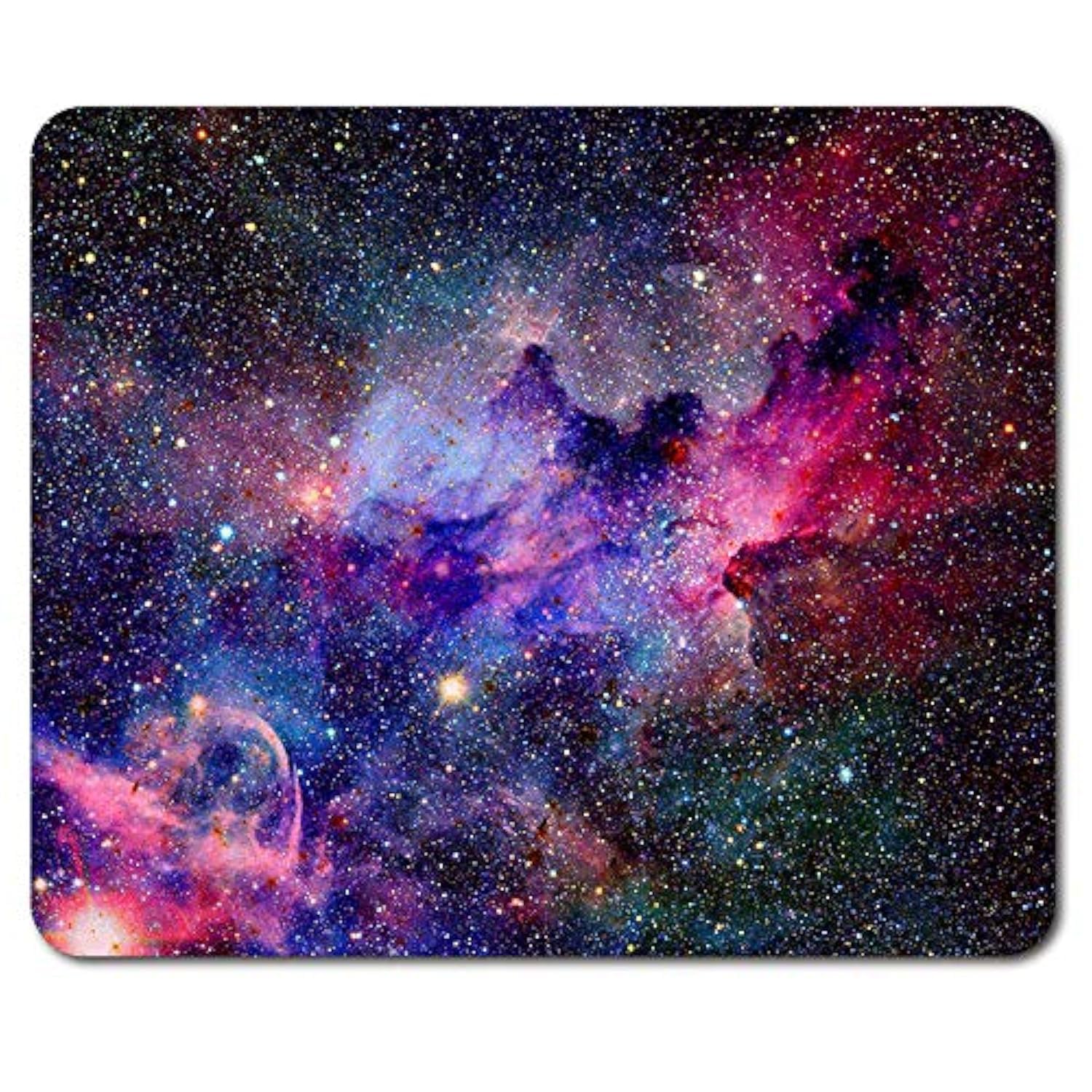 Destination Vinyl Ltd Pink Purple Solar System Mouse Mat Pad - Space Galaxy Fun Gift PC Computer #8545