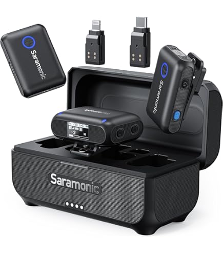 Amazon.com: Saramonic UwMIC9 96-Channel Digital UHF Wireless