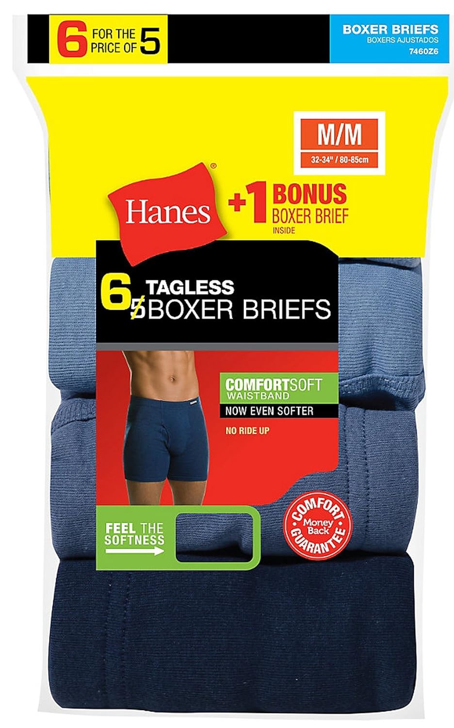 Hanes tagless® homme boxer slip avec comfortsoft® vie Amazon.fr