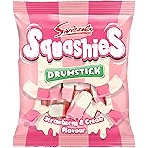 Swizzels Squashies Strawberry &amp; Cream 120G (Pack of 6)