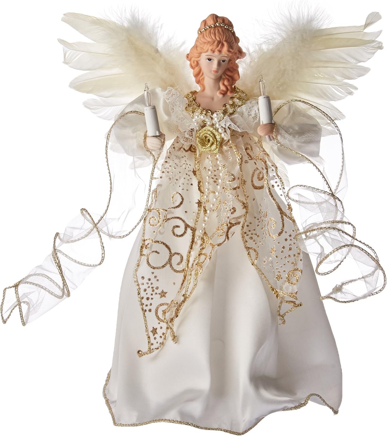 Tree Toppers - Kurt S. Adler UL2146 Illuminated Angel Treetop