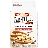 PEPPERIDGE FARM THIN &amp; CRISPY Farmhouse Thin &amp; Crispy Milk Chocolate Chip Cookies, 6.9 oz. Bag, (Pack of 1), 200140004810