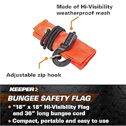 Keeper - 18" x 18" Bungee Safety Flag
