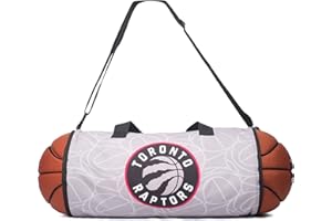 MACCABI ART Official Toronto Raptors Duffel Bag for Sports/Basketball – Foldable/Extendable