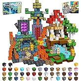 CraftyNest 208 PCS Magnetic Blocks Building Toys, Build 3D Magnetic Building Blocks Set for Kids Ages 3+, Magnet Blocks STEM Sensory Educational Christmas Birthday Gifts Construction Toys