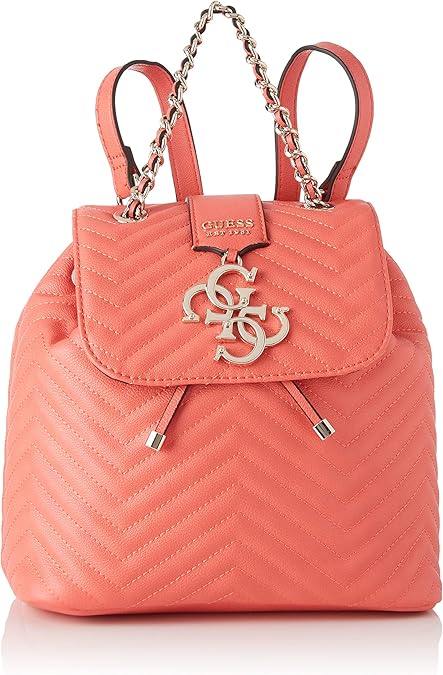 violet backpack guess