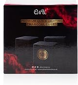 Q4U Quick Light Charcoal Premium 50 Cubes 10 Roll 25mm Cubes view 5