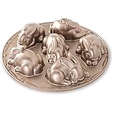 Nordic Ware Baby Bunny Cakelet, 4.5 Cup Capacity, Toffee