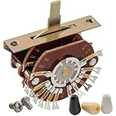 Musiclily Pro Super 4-Pole 5-Way Pickup Blade Lever Switch for Strat Guitar | Selector, for Tele Style Electric Guitar