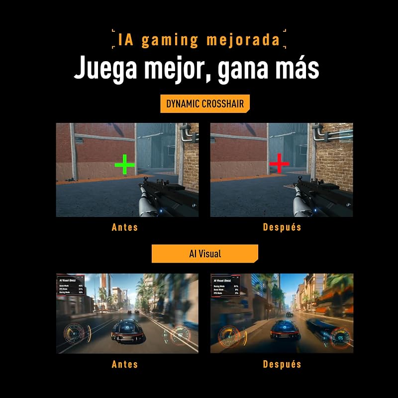 Monitor TUF Gaming VG279Q5R 27", Full HD (1920 x 1080), 200 Hz, IPS rápido, ELMB, 0,3 ms GTG (min.), Colunas estéreo, Centro DisplayWidget, Visual AI