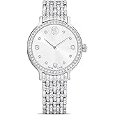 Swarovski Imber Watch, Swiss Made, Metal Bracelet, Silver Tone, Stainless Steel