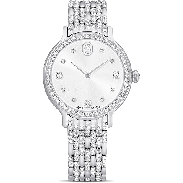 Amazon.com: Swarovski Cosmopolitan Watch, Metal Bracelet