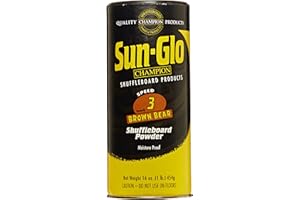 Sun-Glo Speed 3 (Brown Bear Wax) Shuffleboard Table Powder, 16 oz. Can