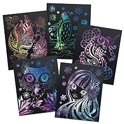 Nebulous Stars Scratch & Sketch, Scratch Art Set