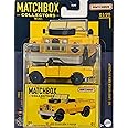 Matchbox Collectors Series Yellow 1965 Land Rover Gen II Pickup 1/20