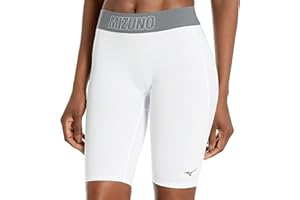 Women's Compression Sliding Short, White, Medium