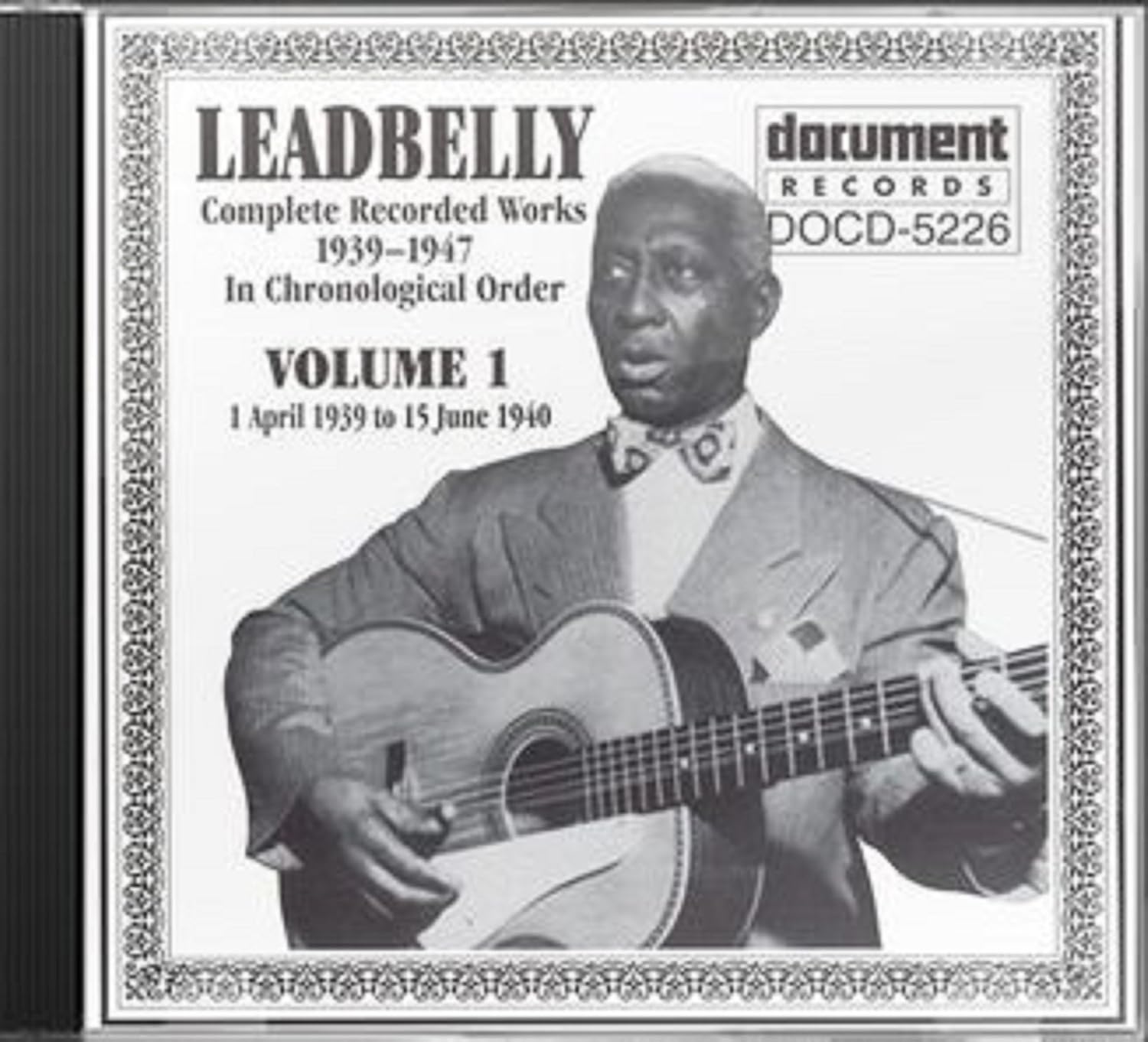 LEADBELLY Complete Recorded Works Volume 1 19391947 Music