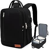 Lossga Travel Backpack, 18x14x8 Spirit Airlines Personal Item Travel Bag, Carry On Backpack Flight Aproved, Weekender Bags for Women and Men, 30L Water Resistant Lightweight Travel Backpacks