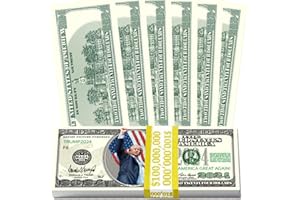 BOOSTEDBLUE Trump 2024 Limited Edition Novelty Dollar Bill - Pack of 101 - Fight Fight Fight! Trump merchandise & Donald trump gifts