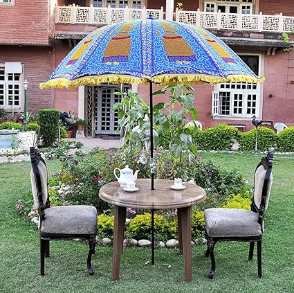 Lalhaveli Sun Protection Garden Patio Umbrella Parasol 52 X 72 Inches