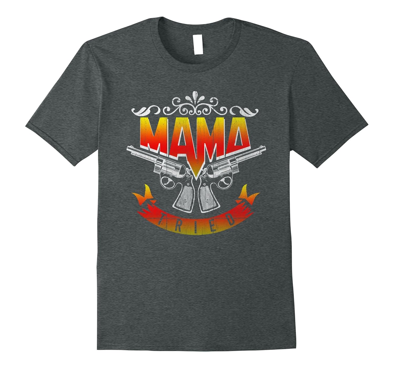 Mama Tried Outlaw Country Music T-Shirt-ANZ