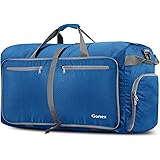 Gonex Packable Travel Duffle Bag, Foldable Duffel Bags for Camping Luggage Gym Sports Travelling Cycling Shopping Storage Wat