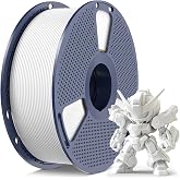 SUNLU High Speed PLA Filament 1.75mm, Meta White 1KG Spool | &plusmn;0.02mm accuracy, tough impact resistant, neat wound no tangles, fits FDM printers, PLA Meta 1.75mm White 1KG (2.2lbs)