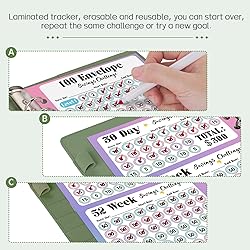Sooez 100 Envelopes Money Saving Challenge, Savings