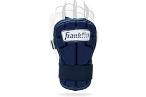 Franklin Sports Baseball Hand + Wrist Guard - PRT LG Series Adult Hand + Wrist Protector for Batting - Protective Shield - Ri