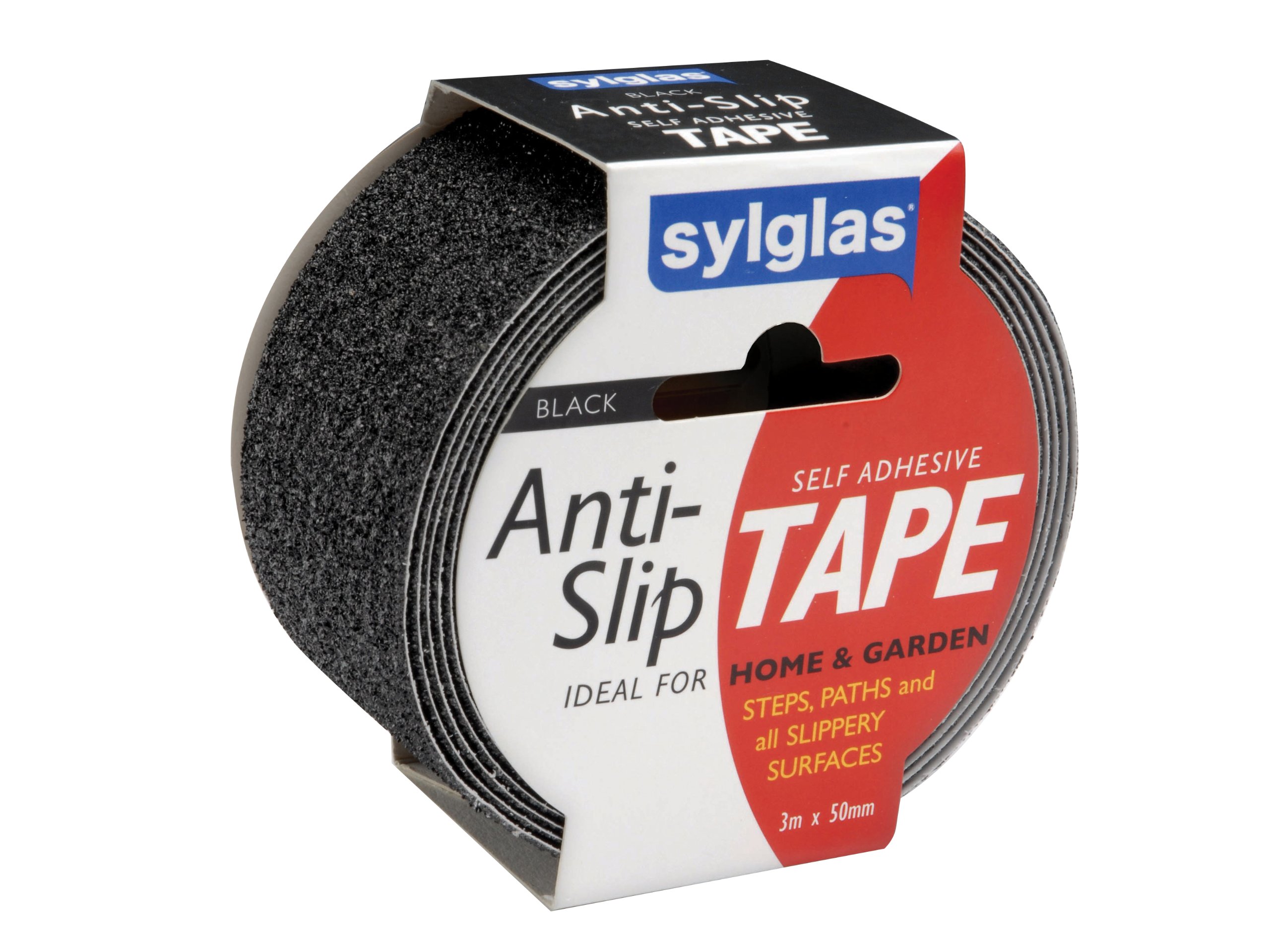 Sylglas Anti Slip Tape – Durable Self-Adhesive Grip Solution for Stairs, Floors, and Ramps – Weatherproof, Easy to Apply, for Indoor & Outdoor Safety