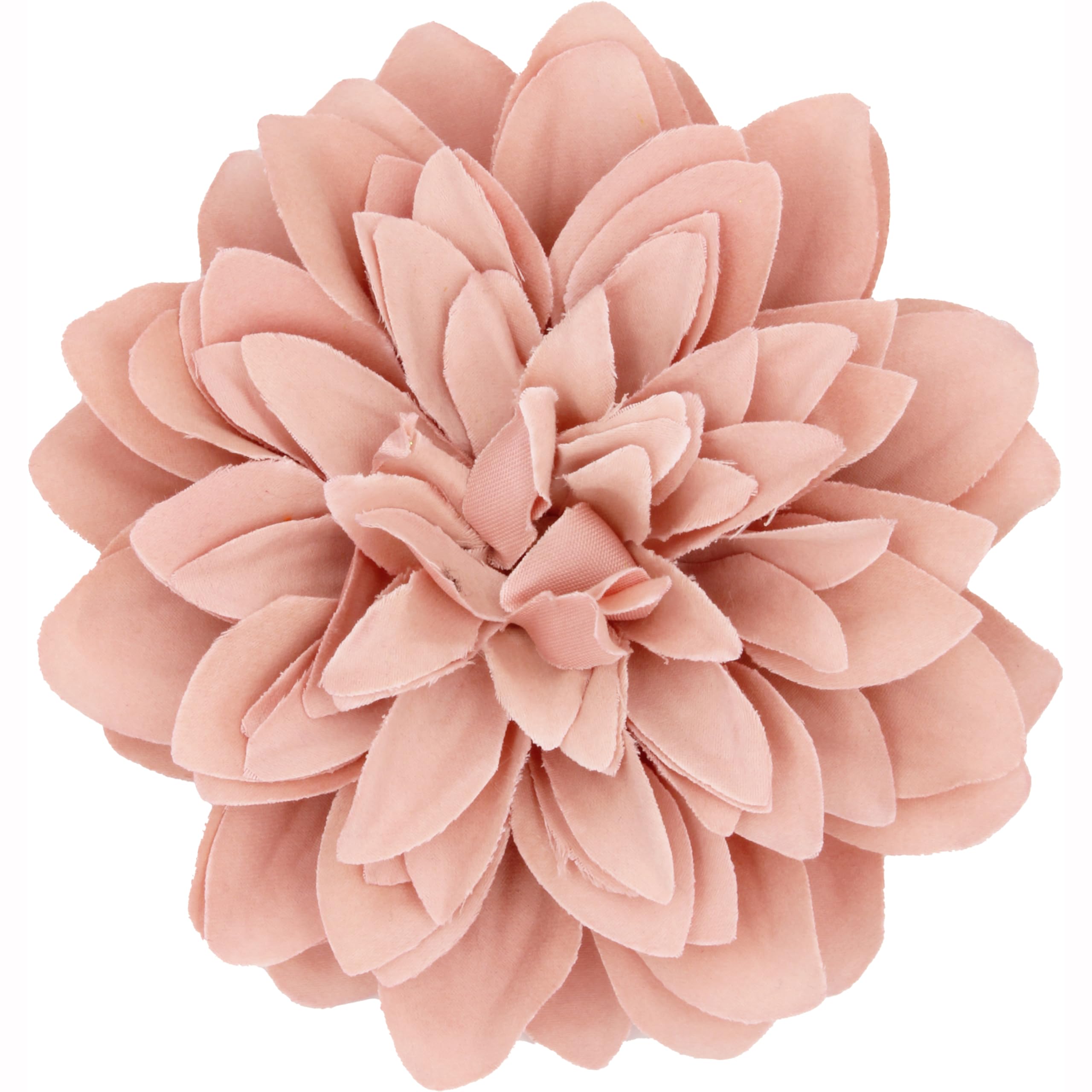 Flower Hair Clips Fascinator Ideal for Weddings Chrysanthemum Nude Pink Flower Hair Clips — image 1