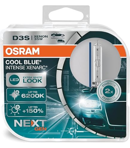 OSRAM Xenarc D3S 35W HIDランプ 2個セット Amazon.com: OSRAM XENARC® Cool Blue Boost, D3S, Xenon Headlight