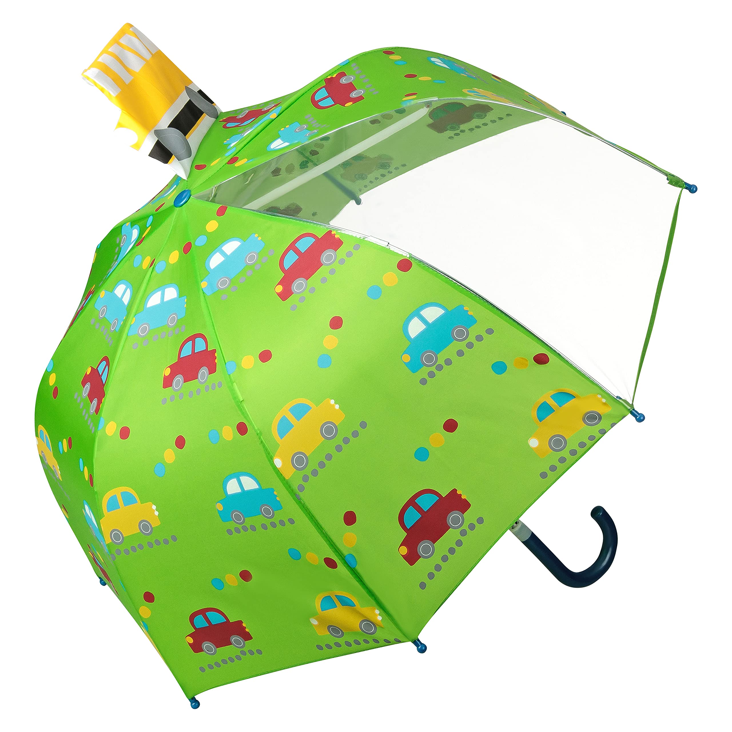 VON LILIENFELD Umbrella Children's Umbrella Cars Bus Stick Umbrella Child Boy Girl up to Approx. 8 Years