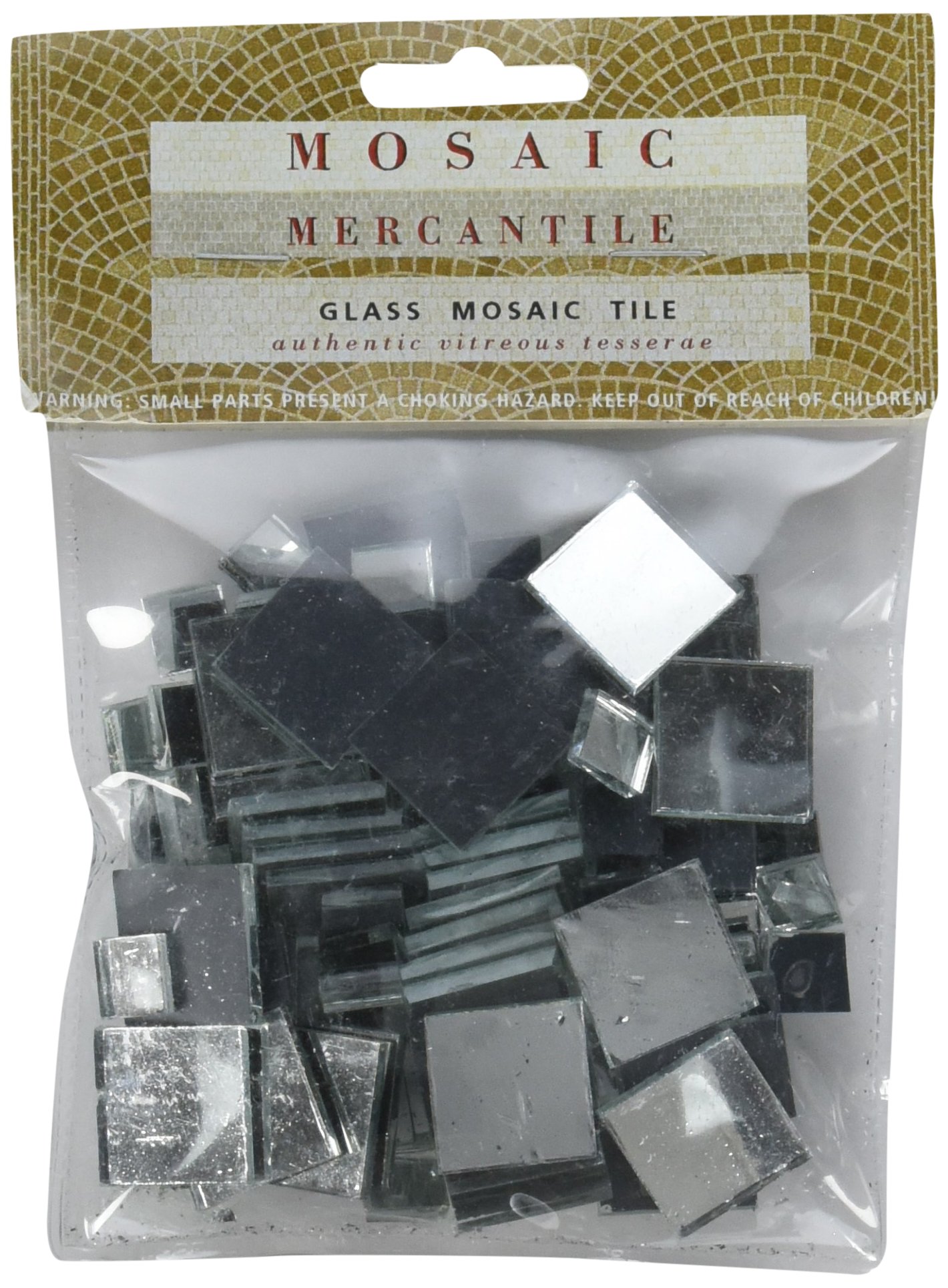Mosaic Mercantile Mirrored Glass Tiles 100 kg Square