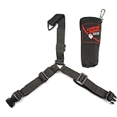 Counter Assault 3 in 1 Chest Holder- Black | Versatile Holder Wears on the Chest or Hip with a Swivel Clip, Fitting Both 8.1 oz &amp; 10.2 oz Canisters