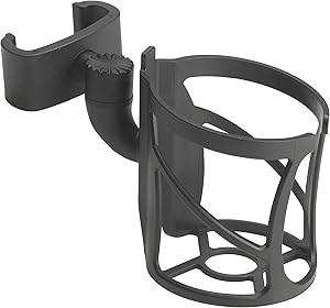 Drive Medical Nitro Rollator Cup Holder Attachment, Black, Universal