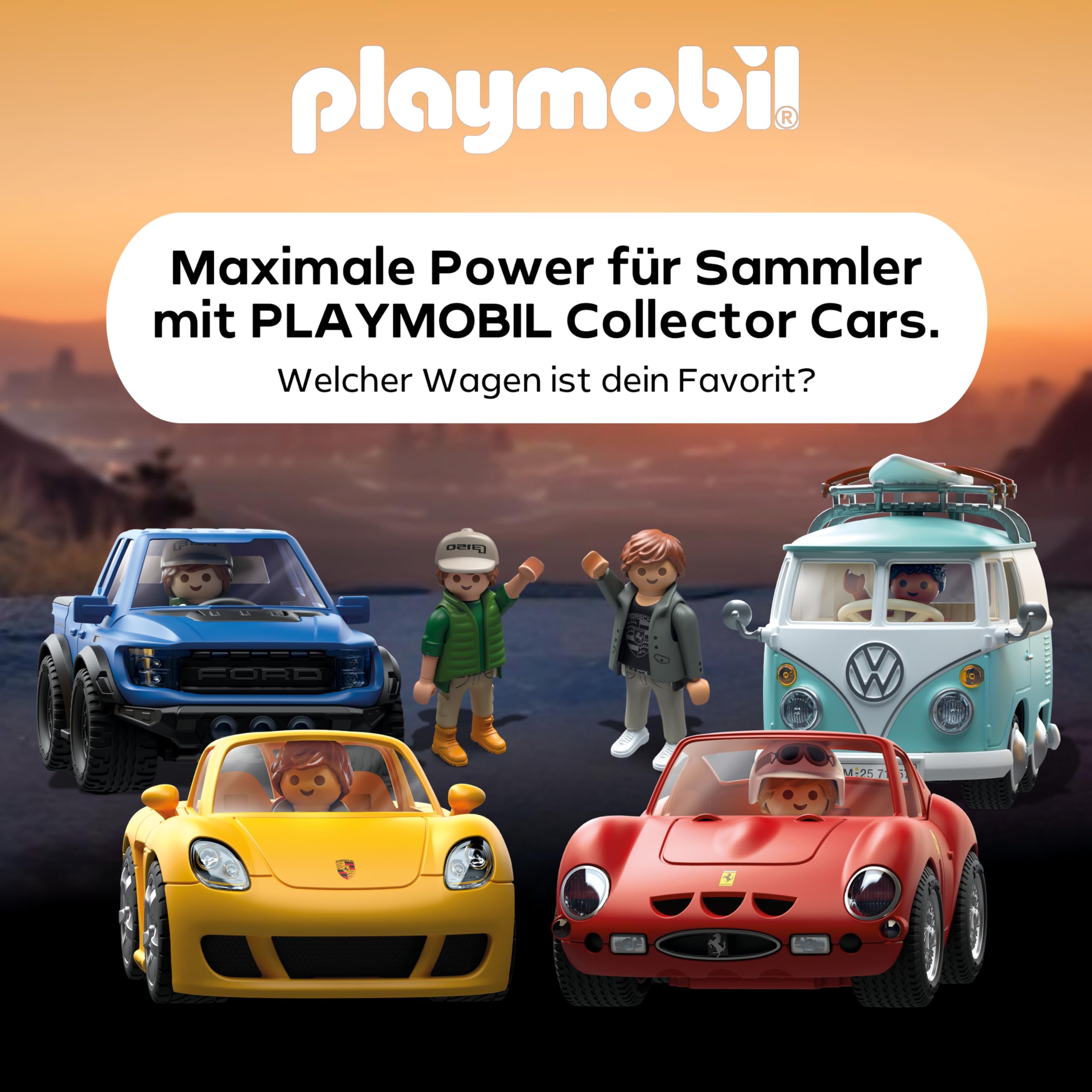 PLAYMOBIL | Collector Cars | Ferrari 250 GTO | Modellauto für Erwachsene & Kinder Auto-Fans & Sammler | 71856 6