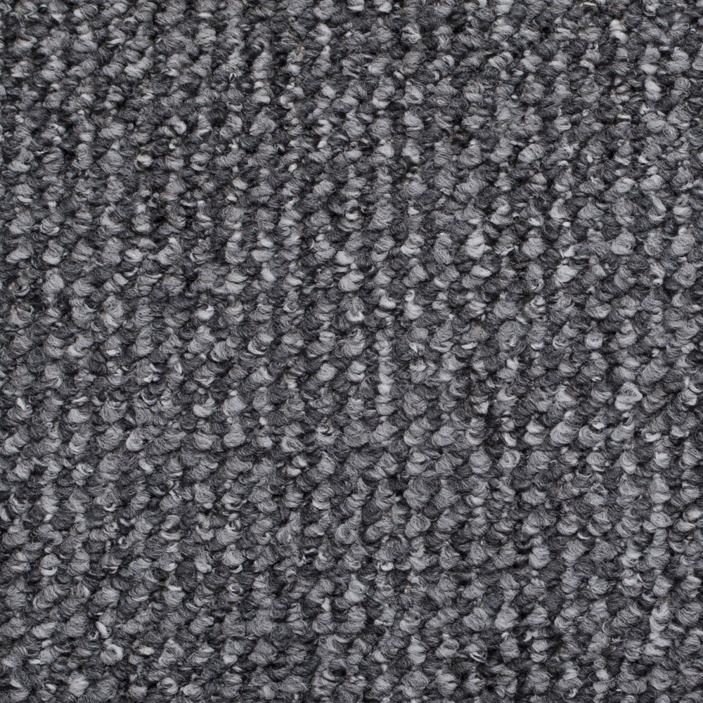 247Floors Grey & Silver Flecked Carpet Roll, Feltback Hardwearing
