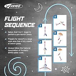 Estes 1225 Alpha Rocket-Building Kit, Intermediate