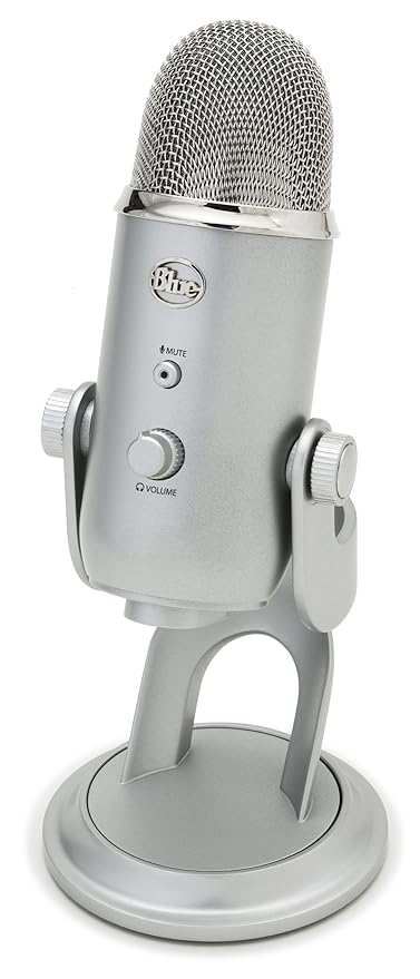 Blue Yeti USB Microphone - Silver